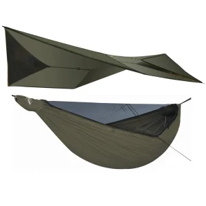 11' Zipper Hammock with 12' Rain Fly