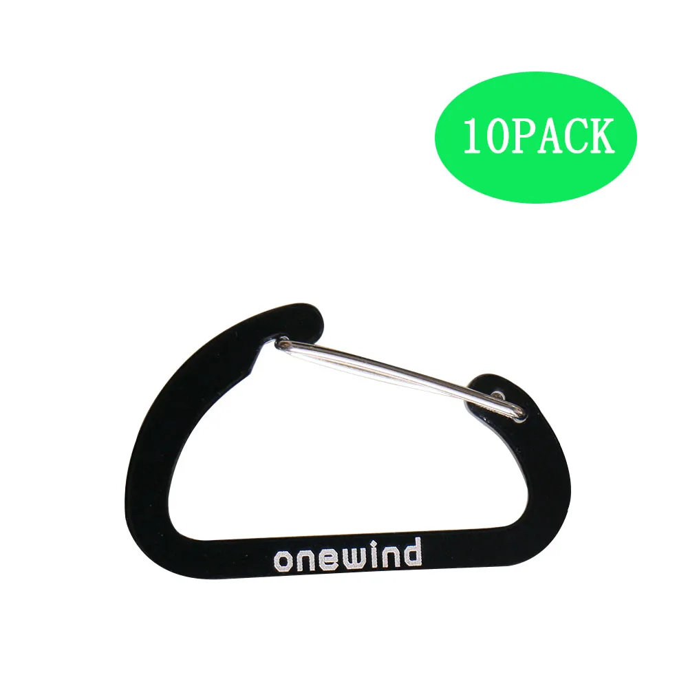 Aluminum Carabiner Quickdraws - 10PCS – Image 2