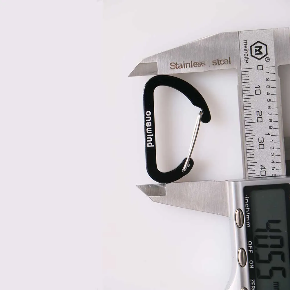 Aluminum Carabiner Quickdraws - 10PCS – Image 4
