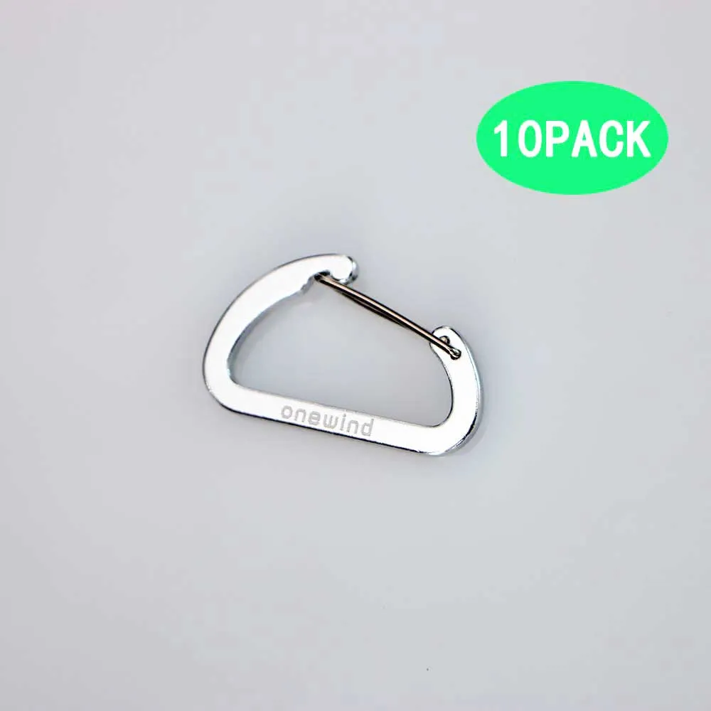 Aluminum Carabiner Quickdraws - 10PCS – Image 6