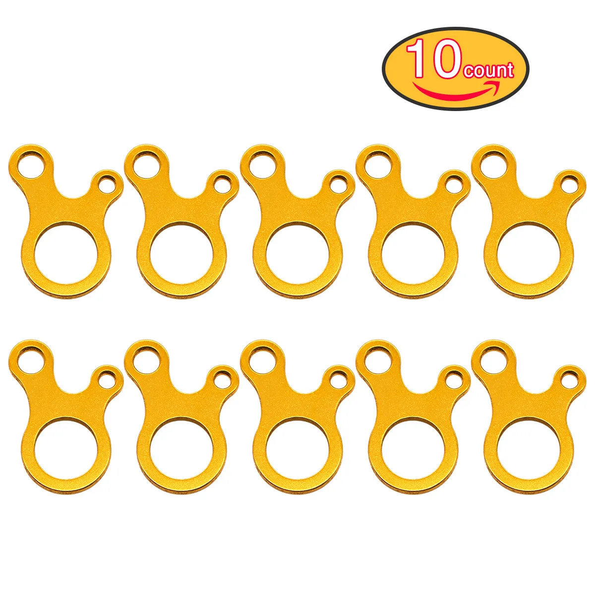 Aluminum Guyline Tensioners 10Pcs/Pack – Image 2
