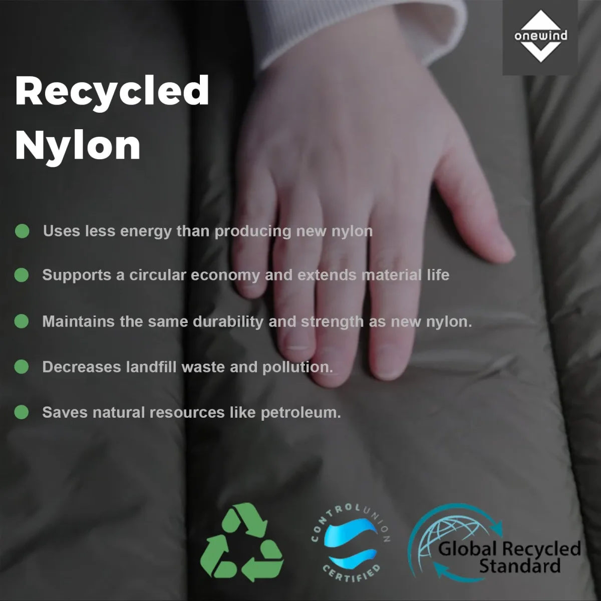 Hammock Topquilt Poncho -Upgraded to Recycled Nylon Fabric – Image 8