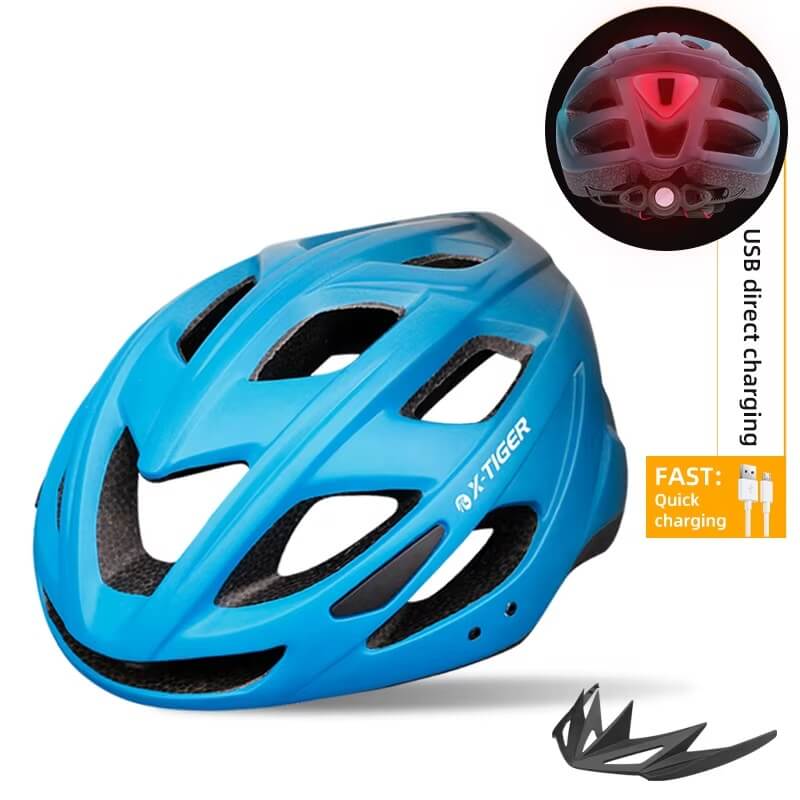 GlideTech™ | Casque velo avec éclairage arrière intégré et ventilation renforcée pour plus de sécurité – Image 8